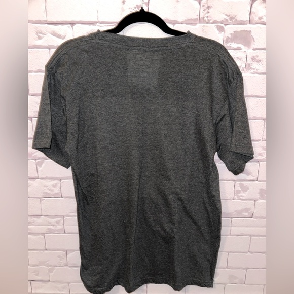 Gray Graphic Men's Shirt - Picture 2 of 5